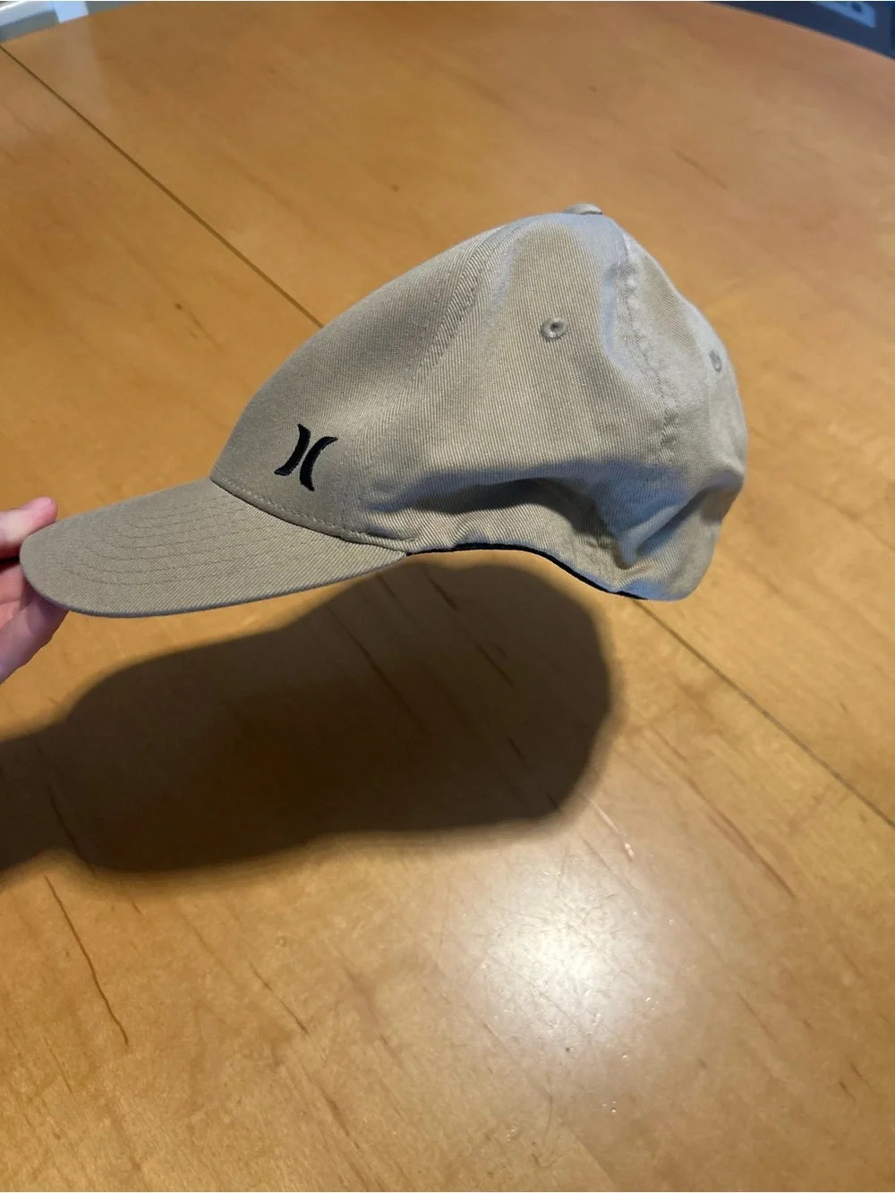 Hurley Light Gray Baseball Cap with Black Logo